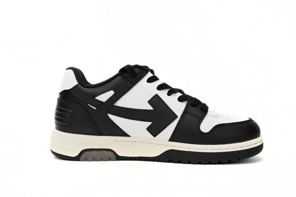 OFF-WHITE Out of Office Black/White Panda Sneakers