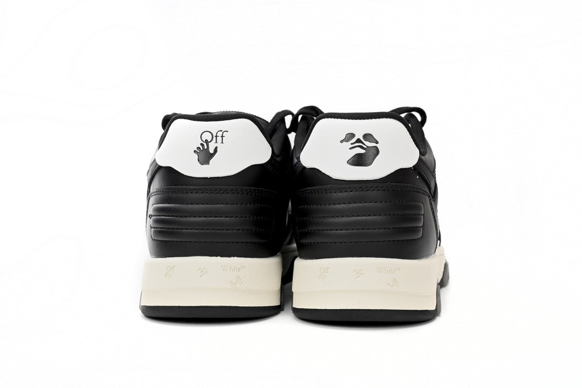OFF-WHITE Out of Office Black/White Panda Sneakers