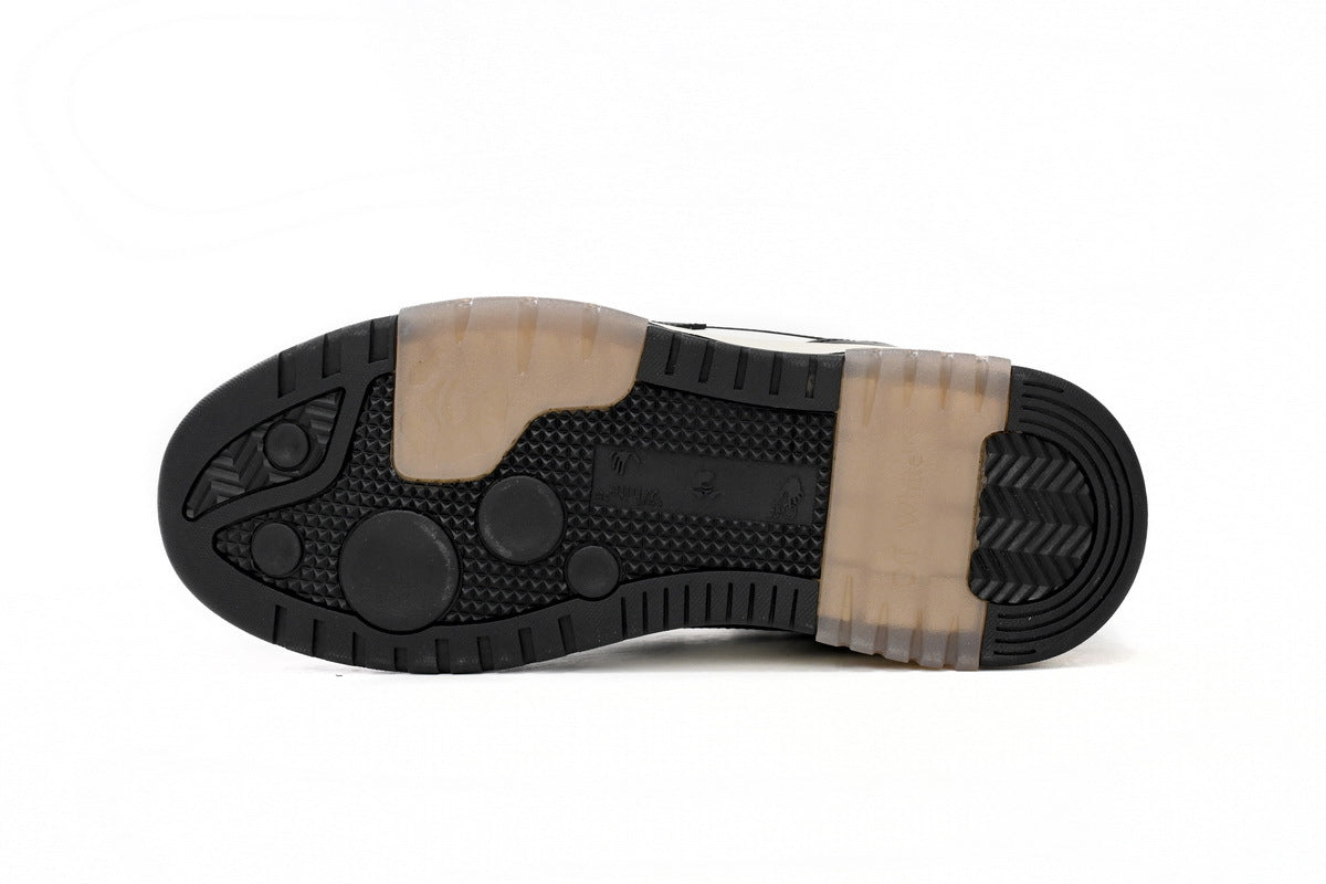 OFF-WHITE Out of Office Black/White Panda Sneakers