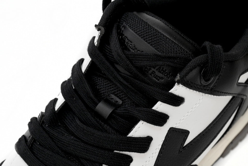 OFF-WHITE Out of Office Black/White Panda Sneakers
