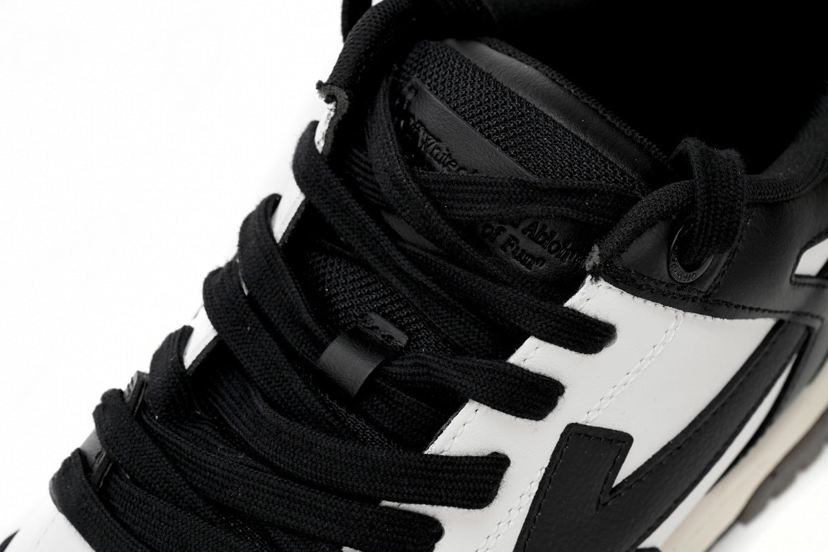 OFF-WHITE Out of Office Black/White Panda Sneakers