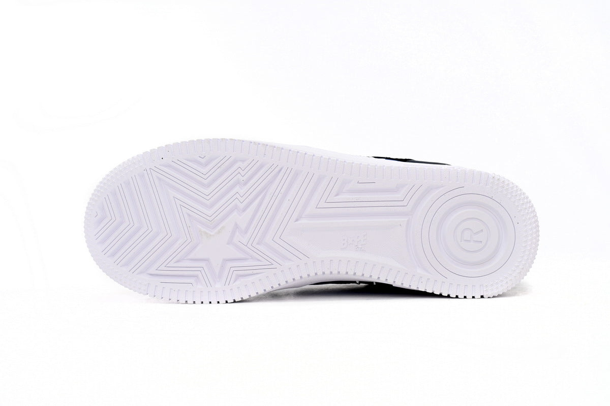 A BATHING APE BAPE STA Low Lnk Blue Mirror Surface