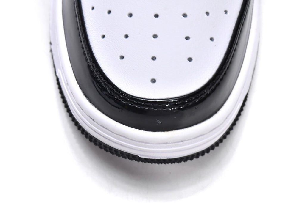 A BATHING APE BAPE STA Low Black & White Men's Sneakers