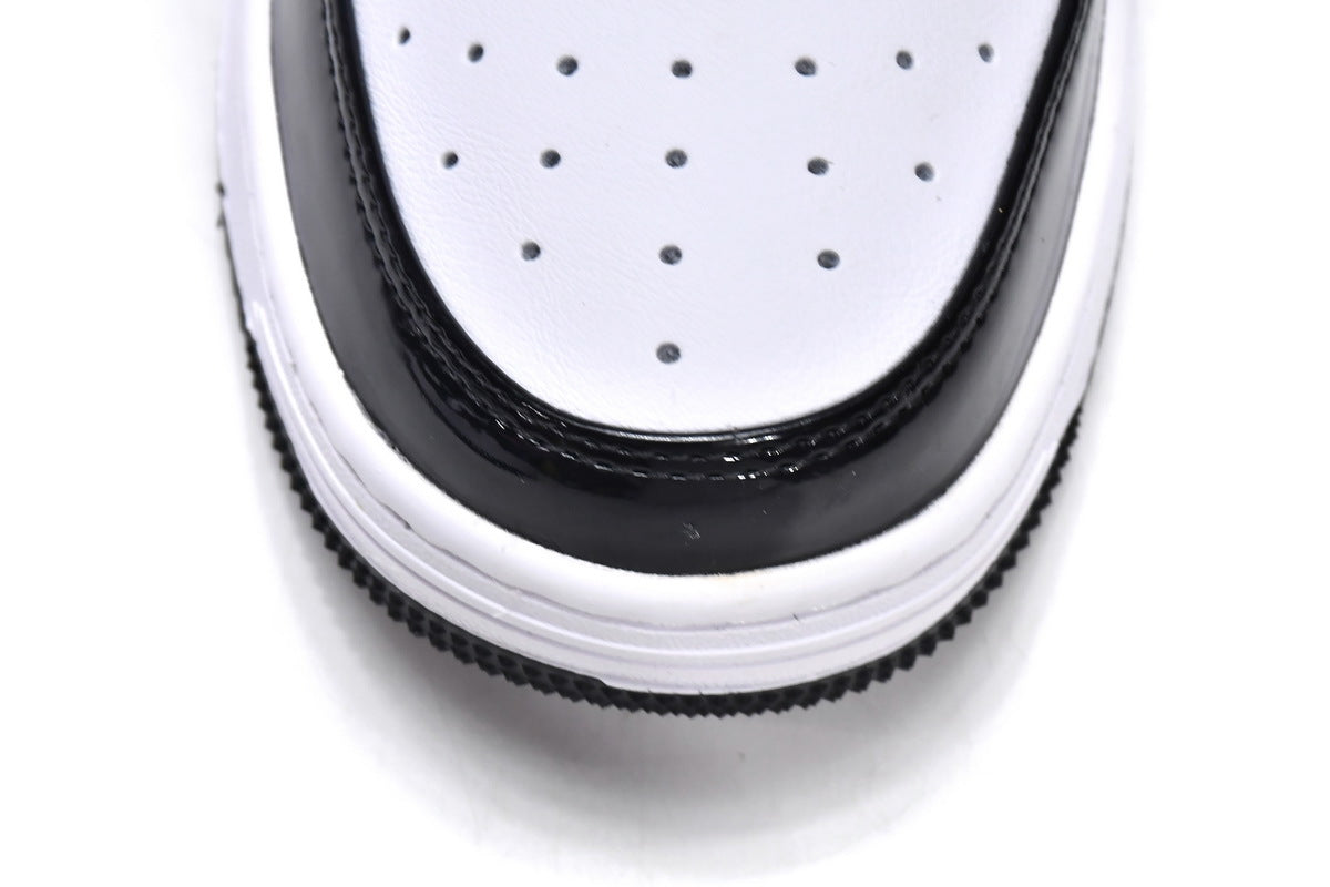 A BATHING APE BAPE STA Low Black & White Men's Sneakers