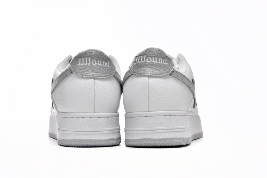 A BATHING APE BAPE STA Low White Grey