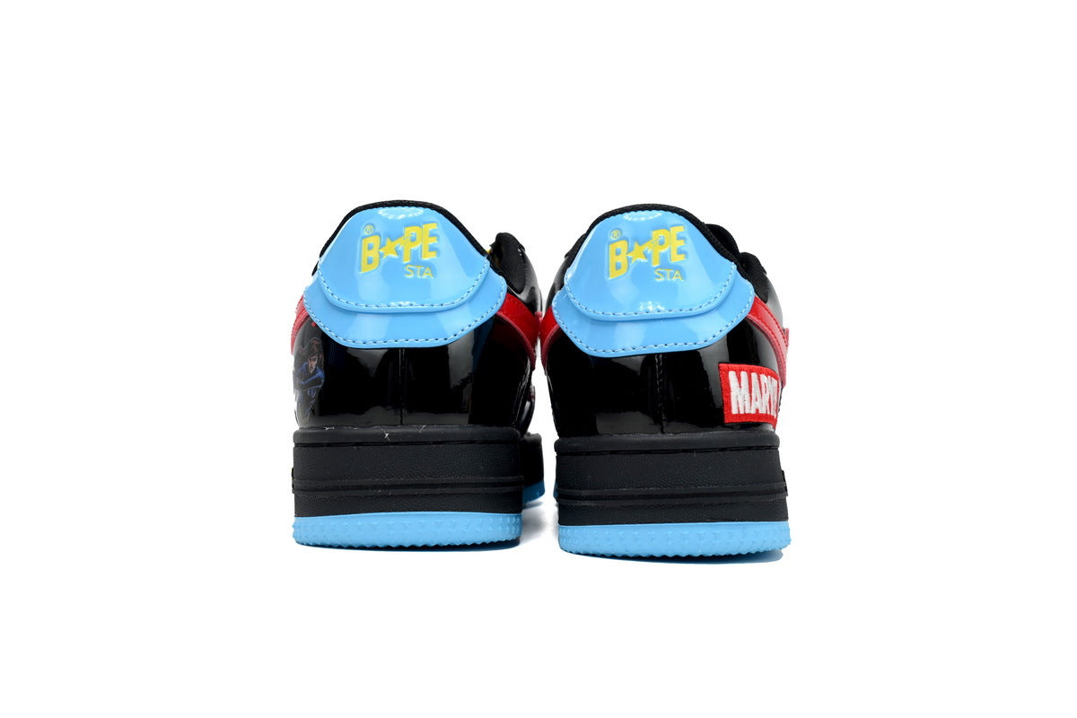 A BATHING APE BAPE STA Low Black Widow