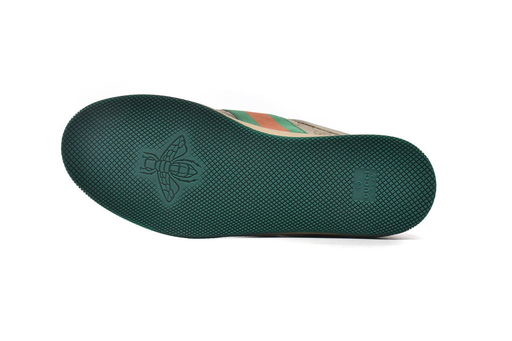 Gucci Screener Apricot Textile Sneakers