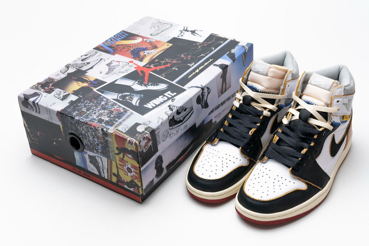 Union LA x Air Jordan 1 Retro High OG Black Toe