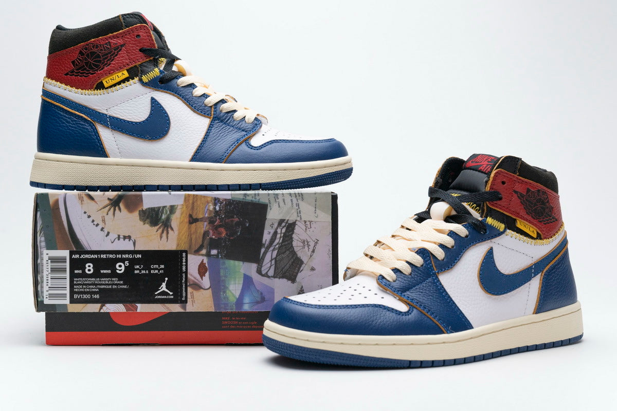 Union LA x Air Jordan 1 Retro High OG Blue Toe