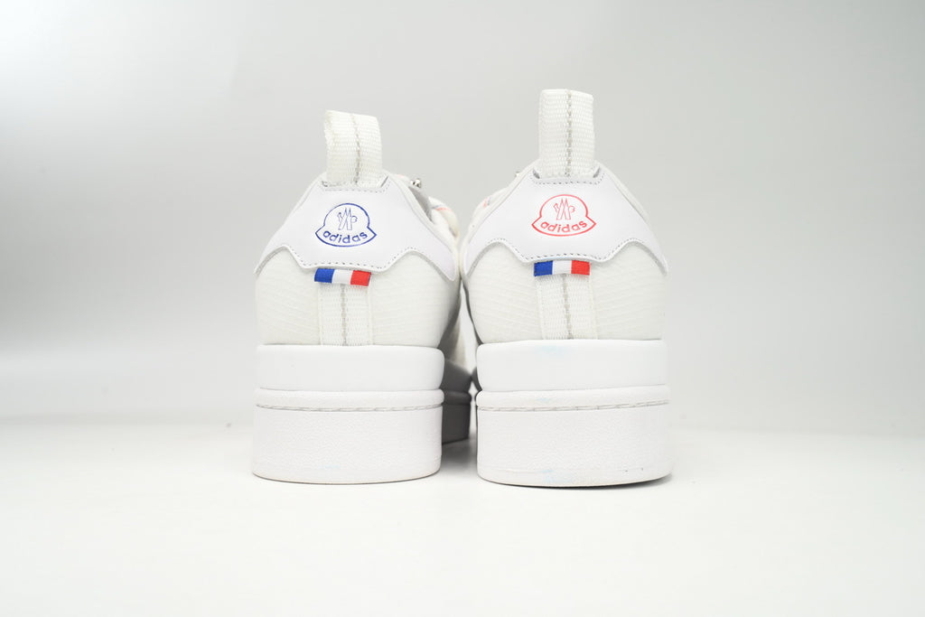 adidas x Moncler Campus Core White Sneakers