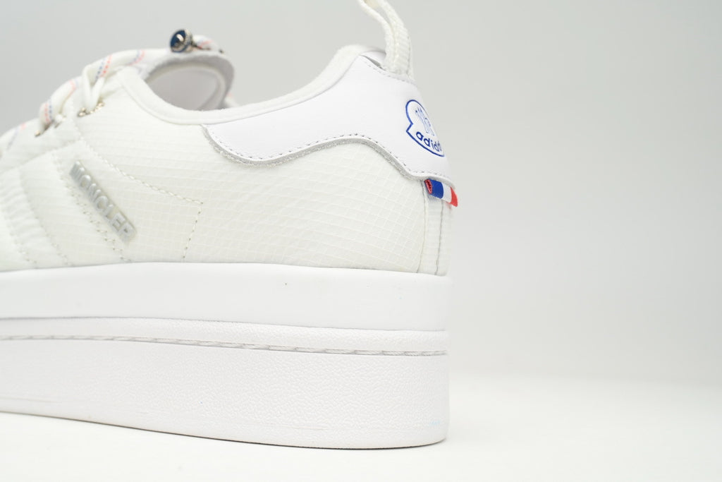 adidas x Moncler Campus Core White Sneakers