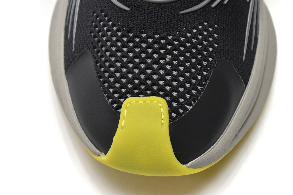 Gucci Run Black Yellow Knit Sneakers