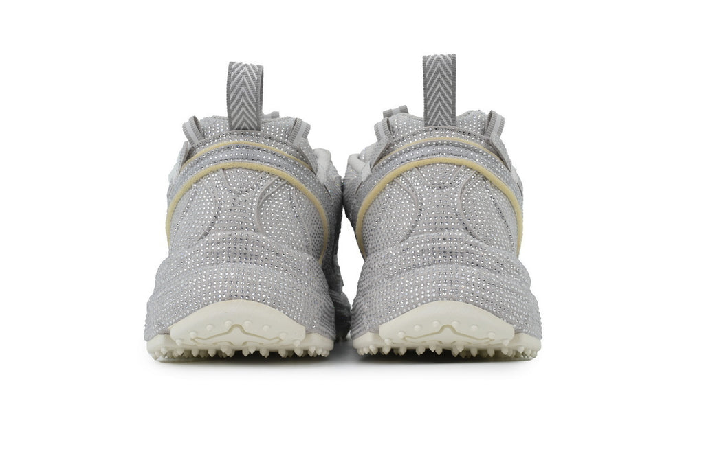 Off-White Be Right Back Silver Glitter Sneakers