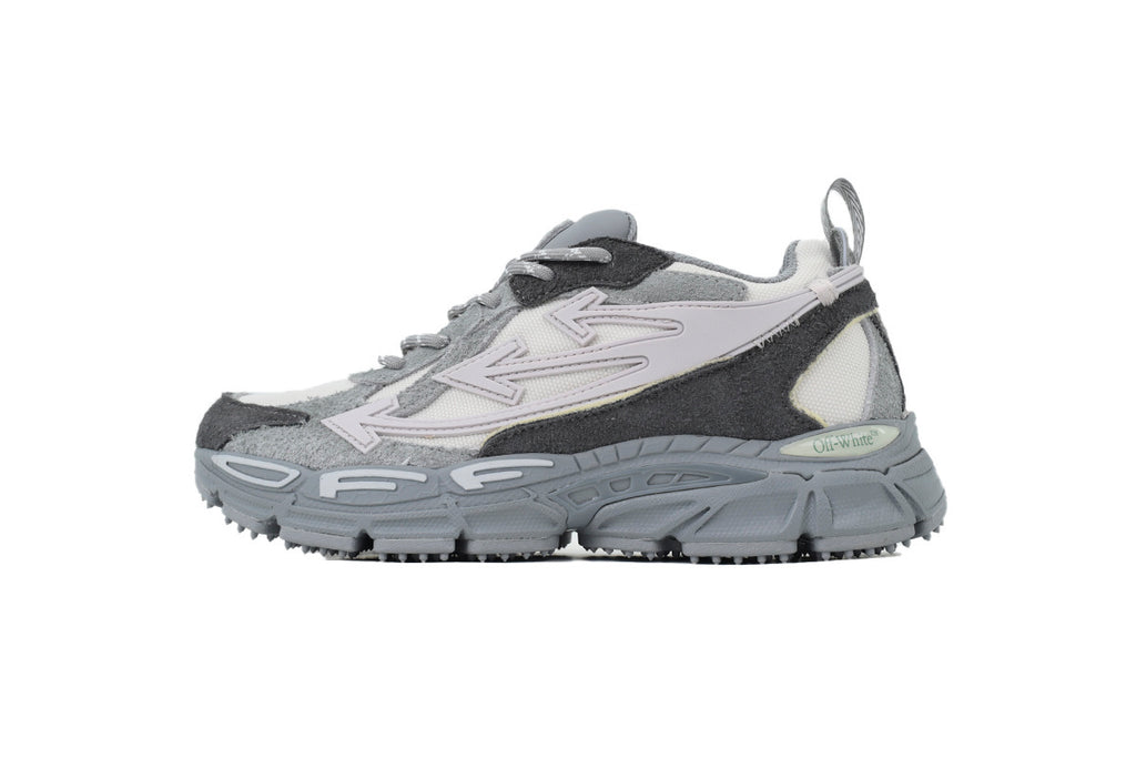 Off-White Be Right Back Grey Colorblock Sneakers