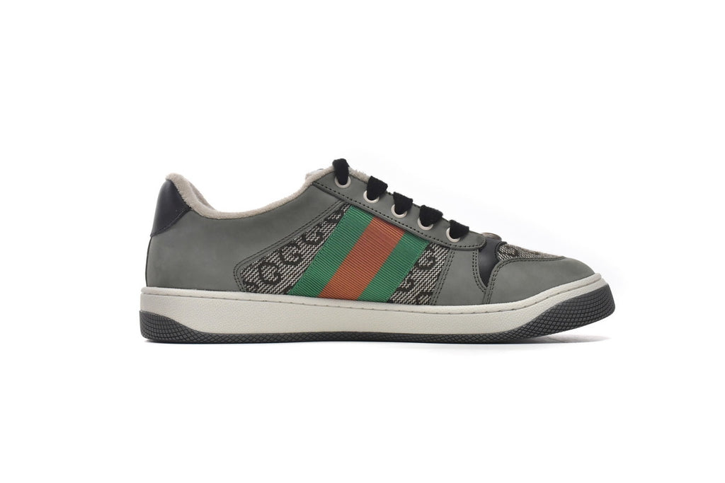 Gucci Screener Brown GG Canvas Sneakers