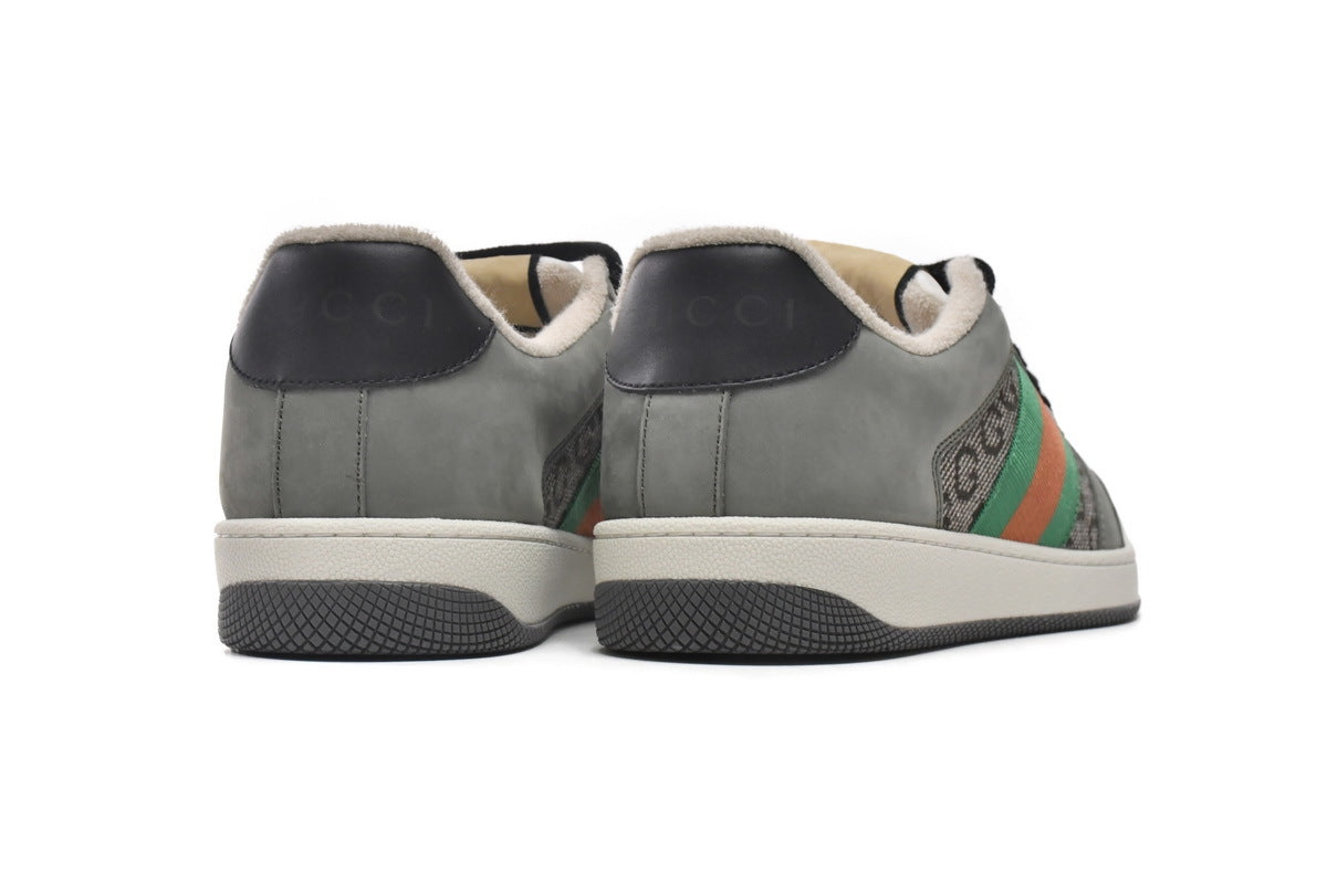 Gucci Screener Brown GG Canvas Sneakers