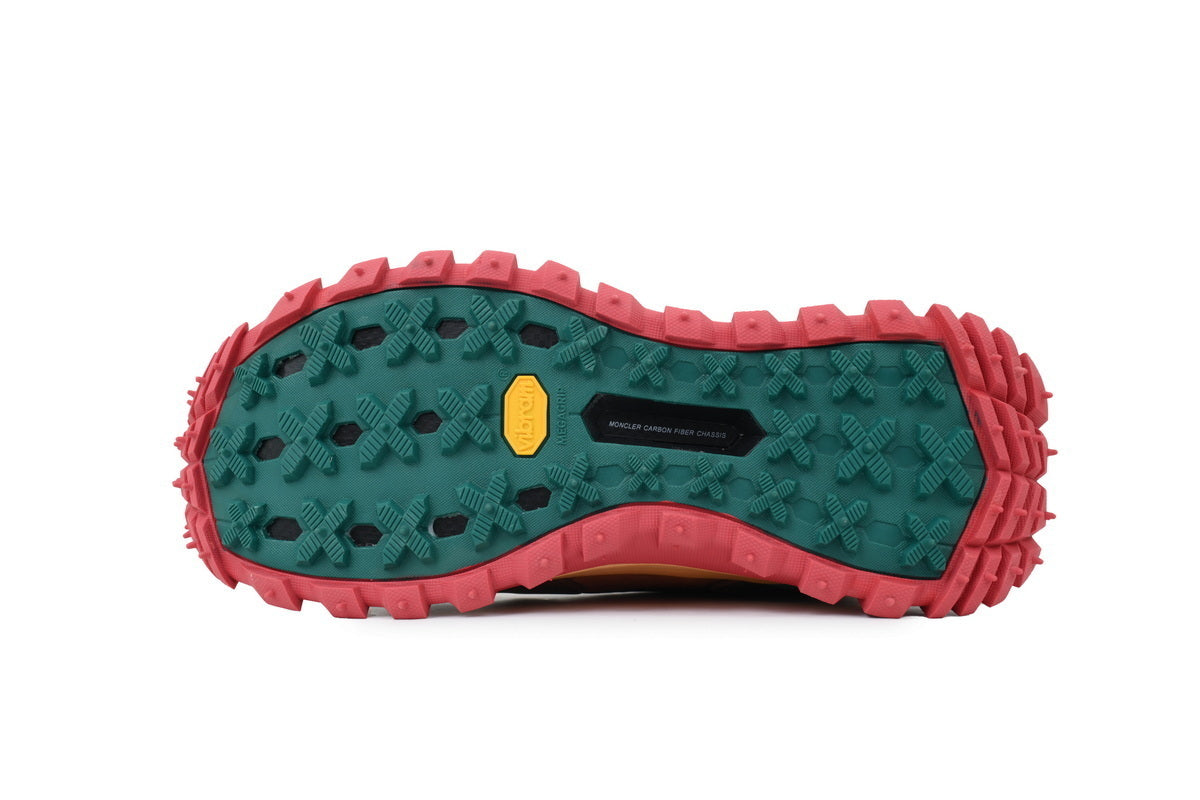 Moncler x Salehe Bembury Trailgrip Grain Brown Green Sneakers