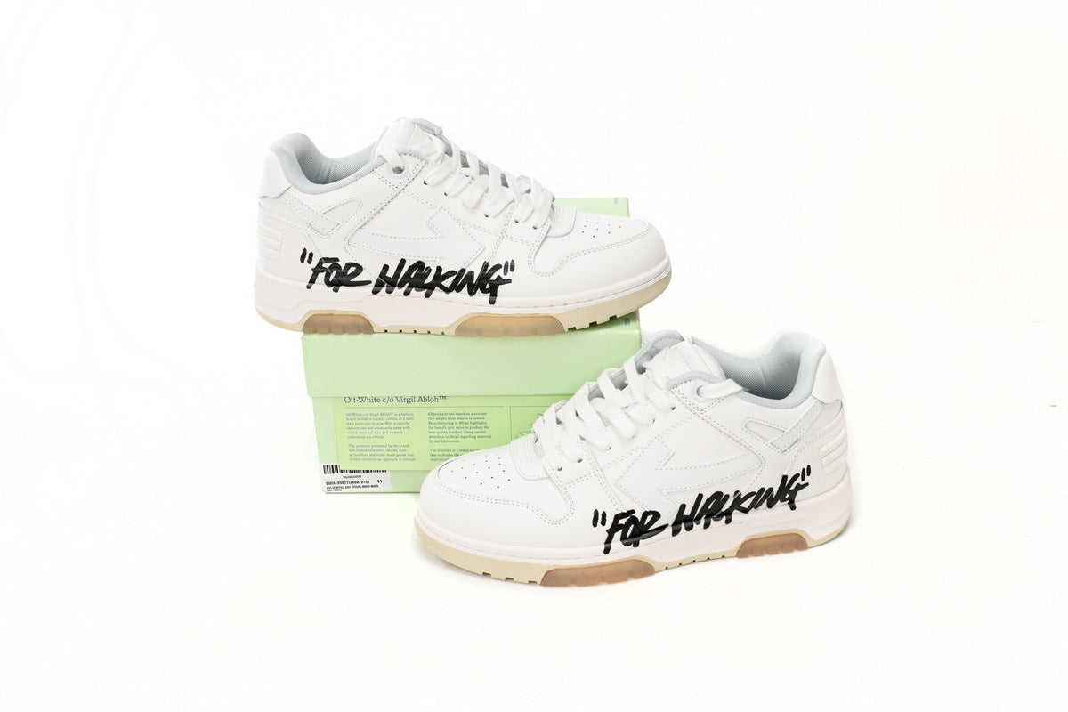 Off-White Out of Office For Walking Cloud White Sneakers