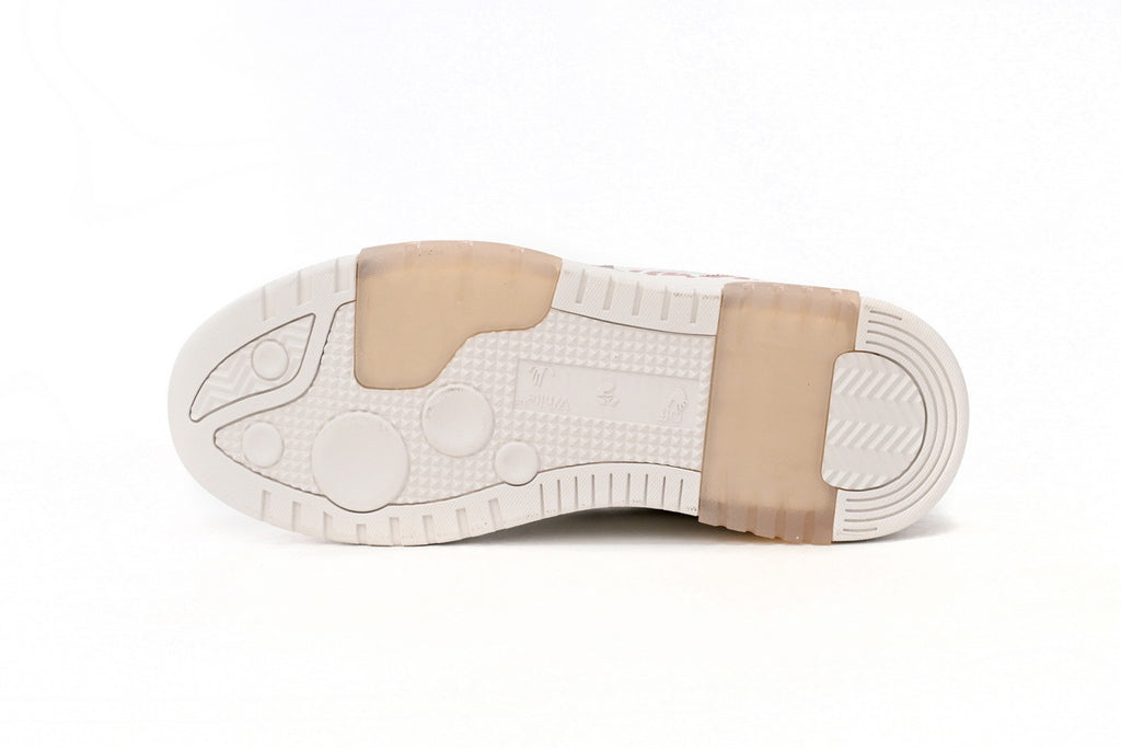 OFF-WHITE Out of Office White/Pink Sneakers