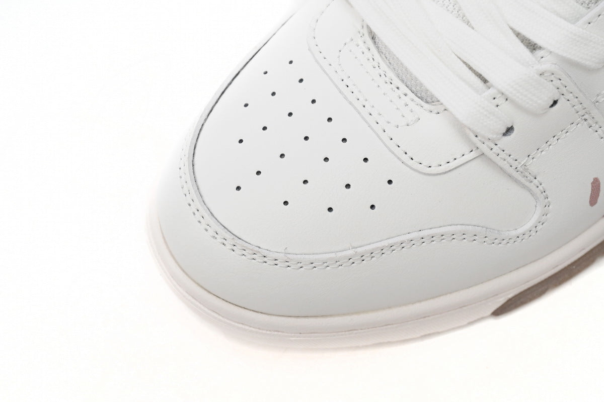 OFF-WHITE Out of Office White/Pink Sneakers