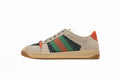 Gucci Screener Green Orange Sneakers
