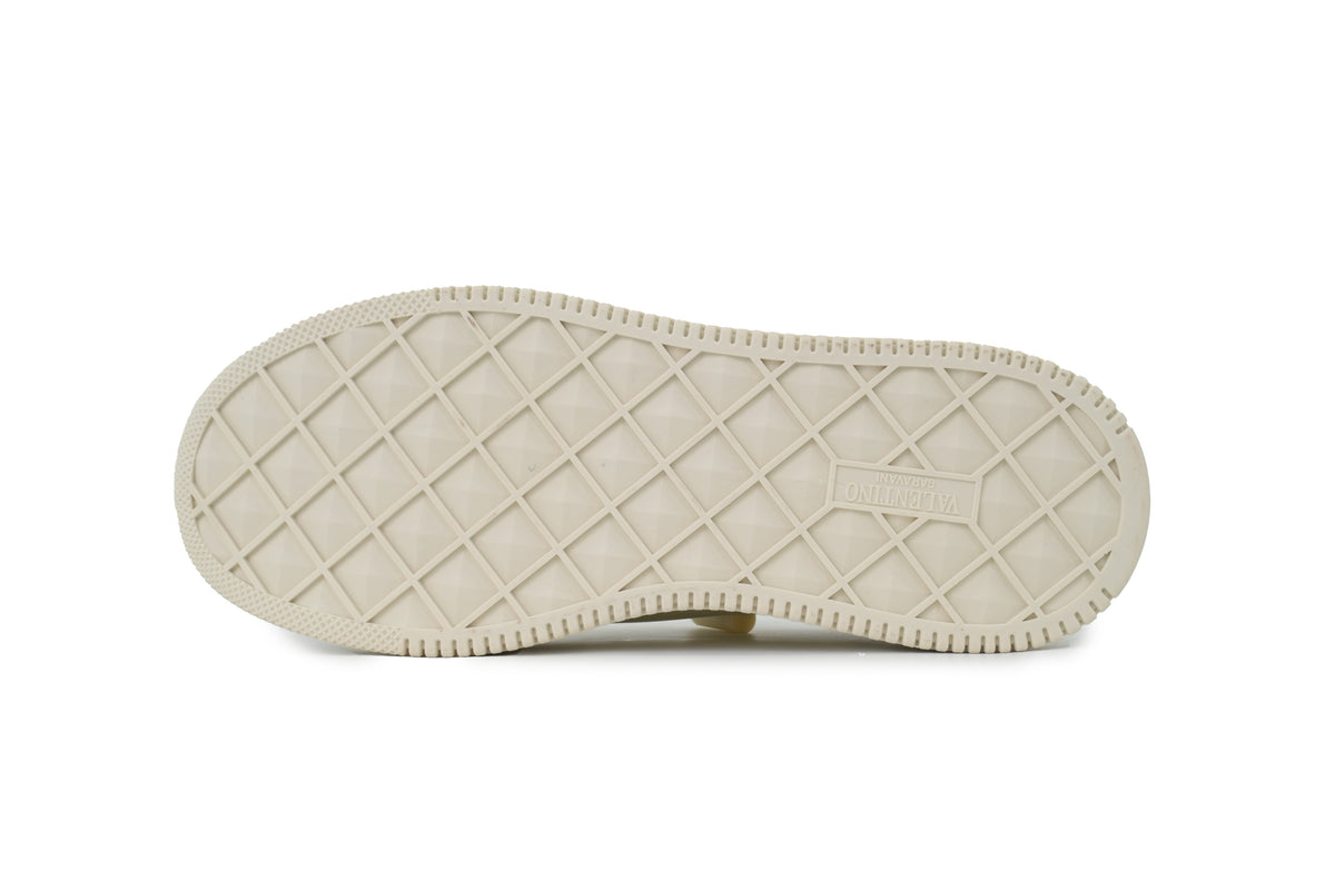 Valentino Garavani One Stud XL Calfskin Platform Sneakers