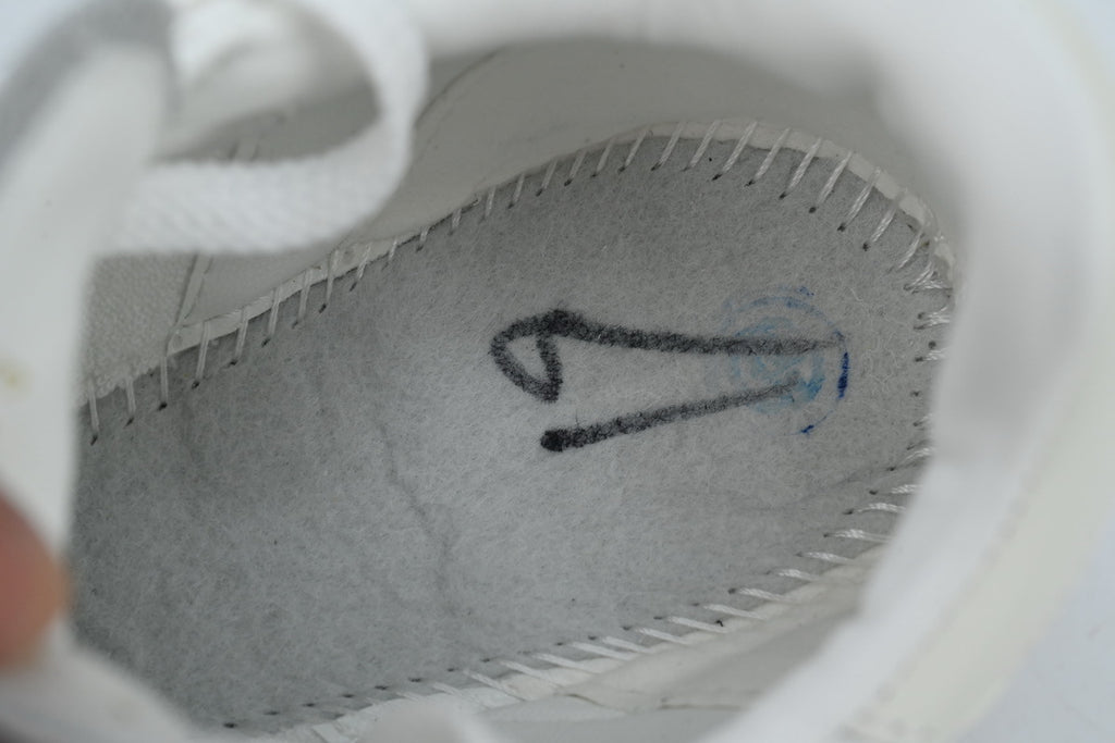 Chanel White Quilted Leather & Suede Sneakers