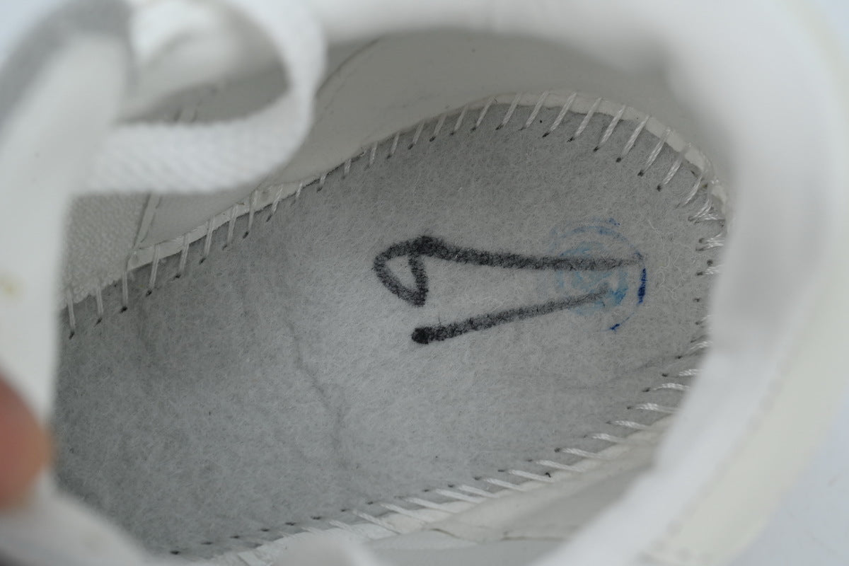 Chanel White Quilted Leather & Suede Sneakers