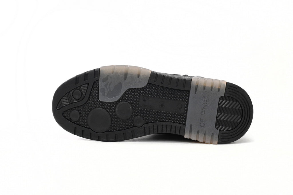 OFF-WHITE Out of Office Black Sneakers