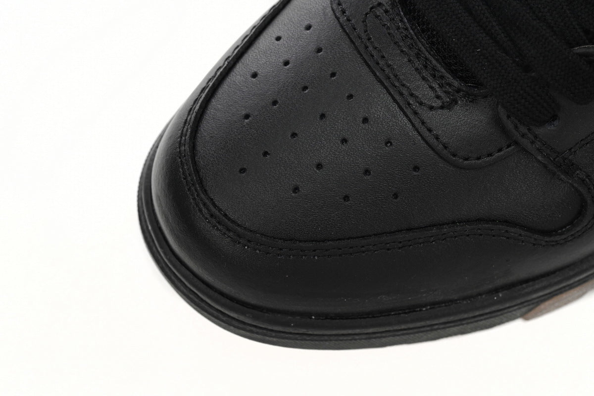 OFF-WHITE Out of Office Black Sneakers