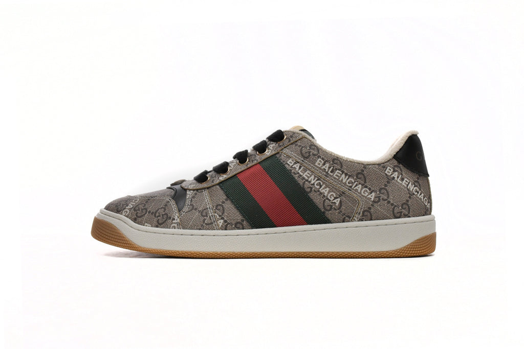 Balenciaga x Gucci Screener GG Supreme Sneakers