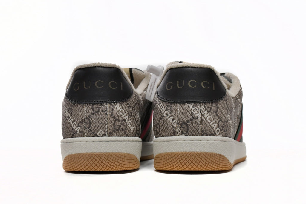 Balenciaga x Gucci Screener GG Supreme Sneakers