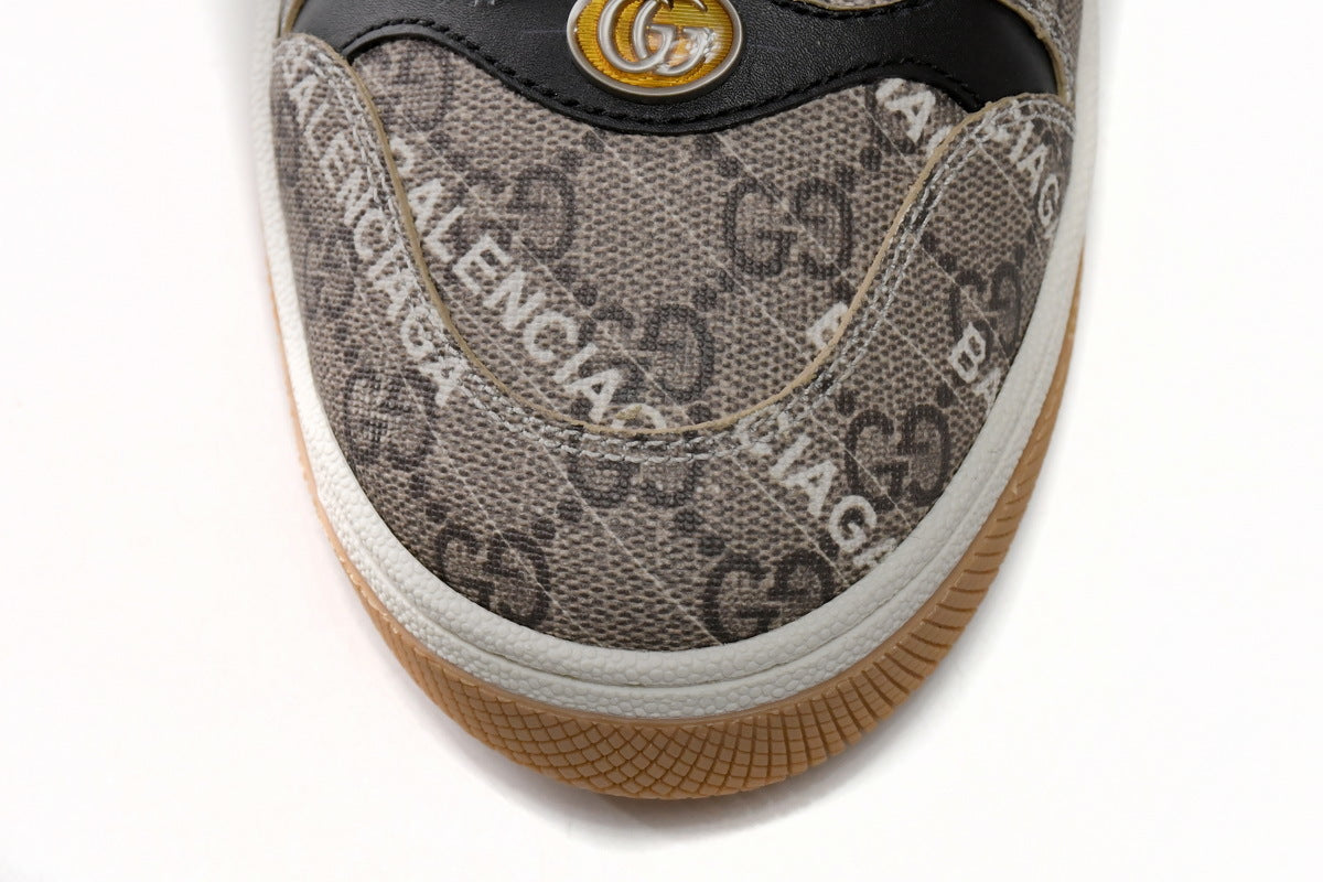 Balenciaga x Gucci Screener GG Supreme Sneakers