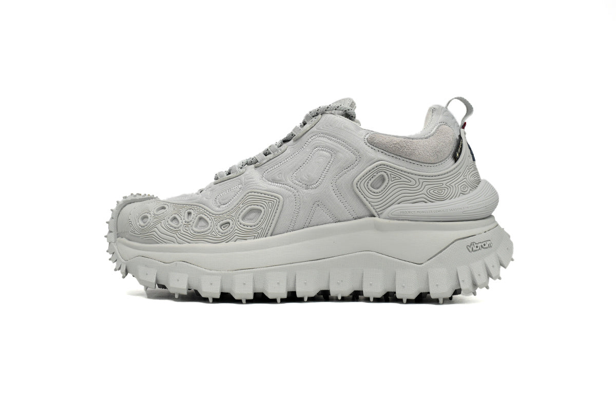 Moncler x Salehe Bembury Trailgrip Grain Gray Sneakers