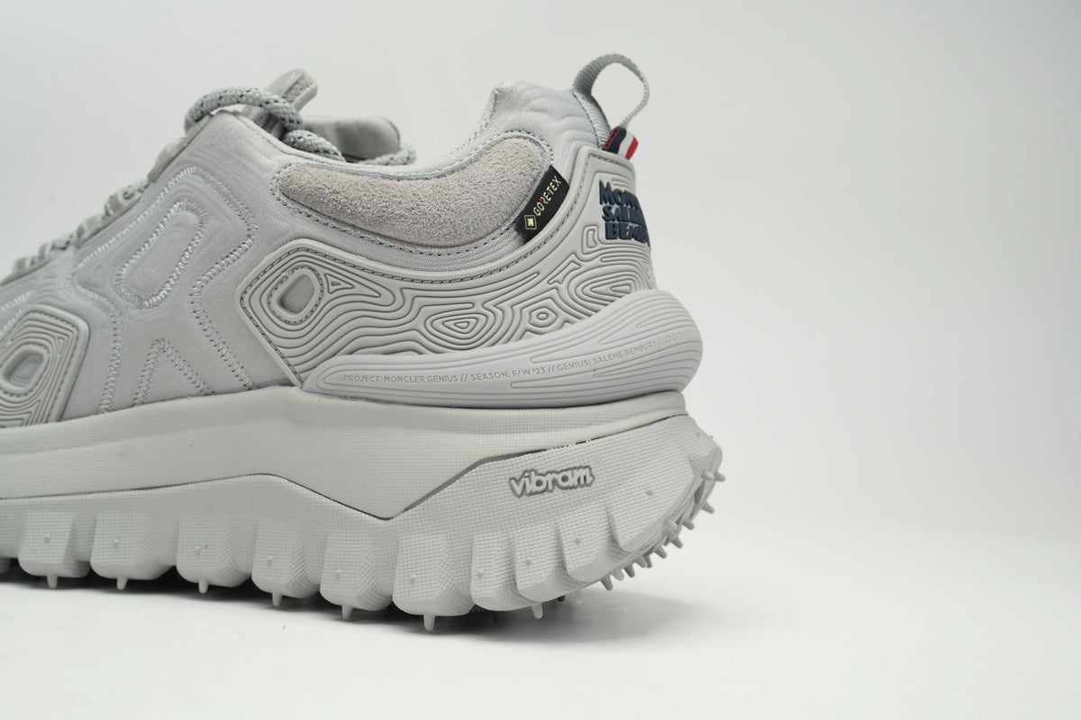 Moncler x Salehe Bembury Trailgrip Grain Gray Sneakers
