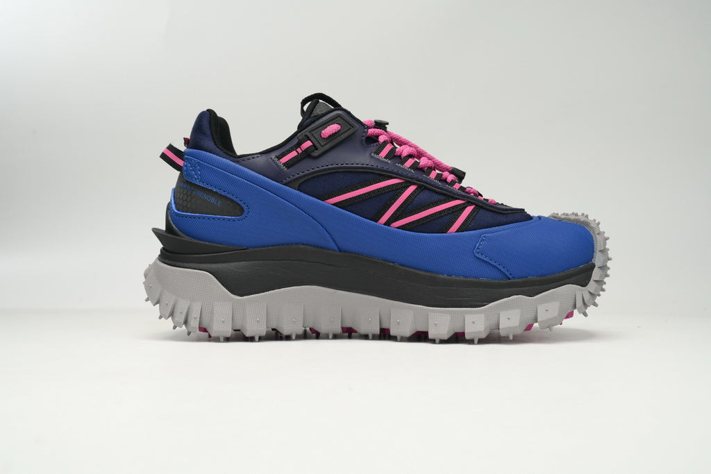 Moncler Trailgrip Black Blue Sneakers
