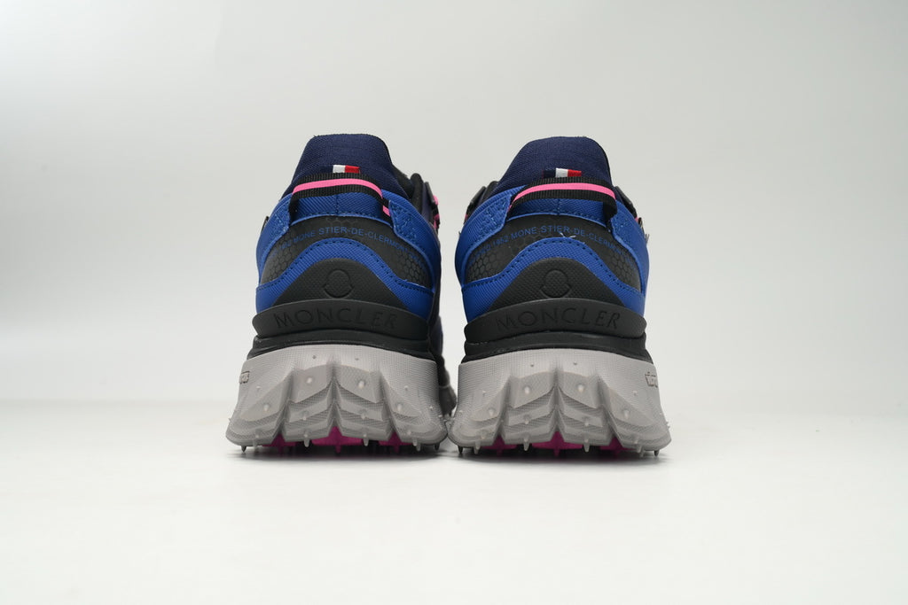 Moncler Trailgrip Black Blue Sneakers