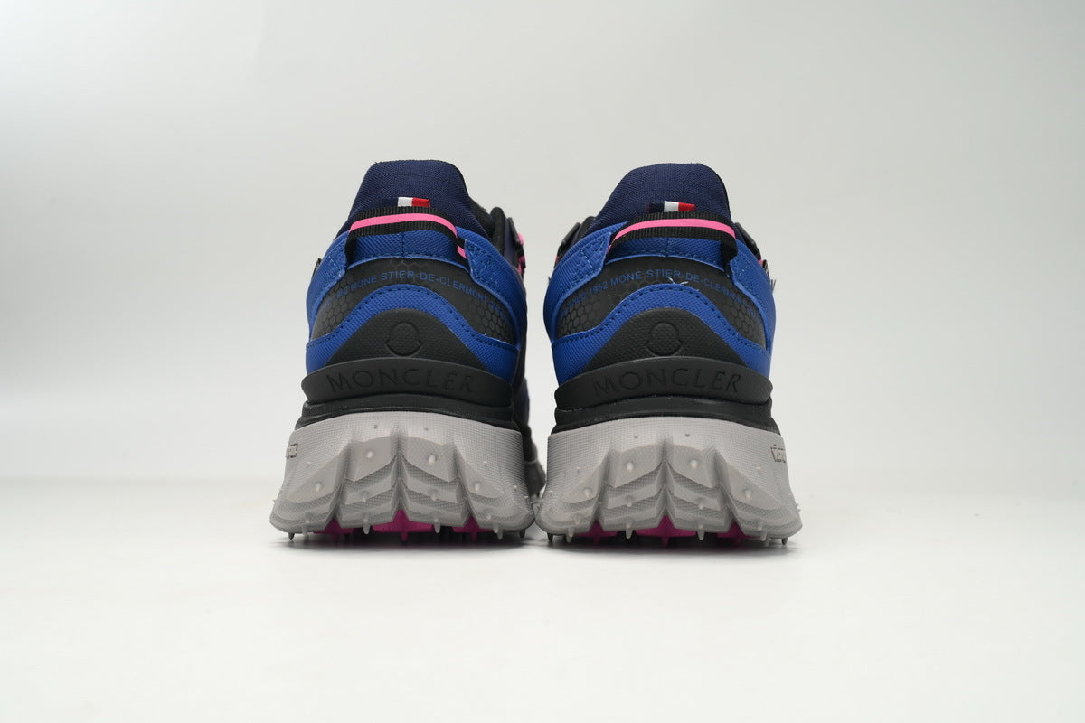 Moncler Trailgrip Black Blue Sneakers