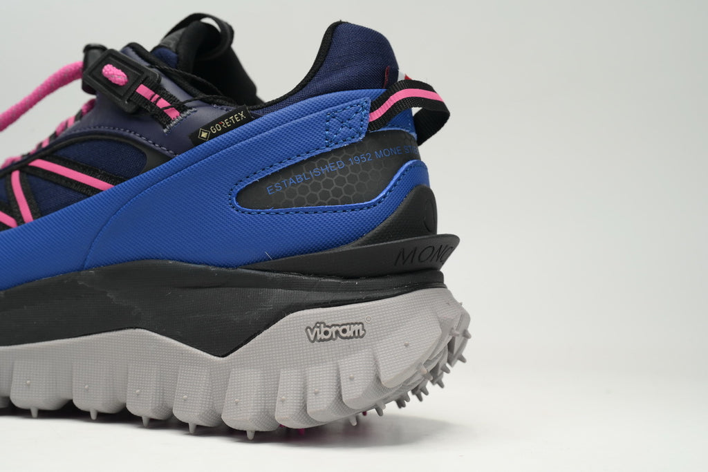 Moncler Trailgrip Black Blue Sneakers