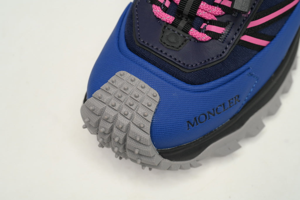 Moncler Trailgrip Black Blue Sneakers