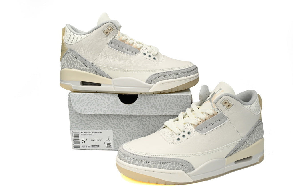Air Jordan 3 Craft 'Ivory'