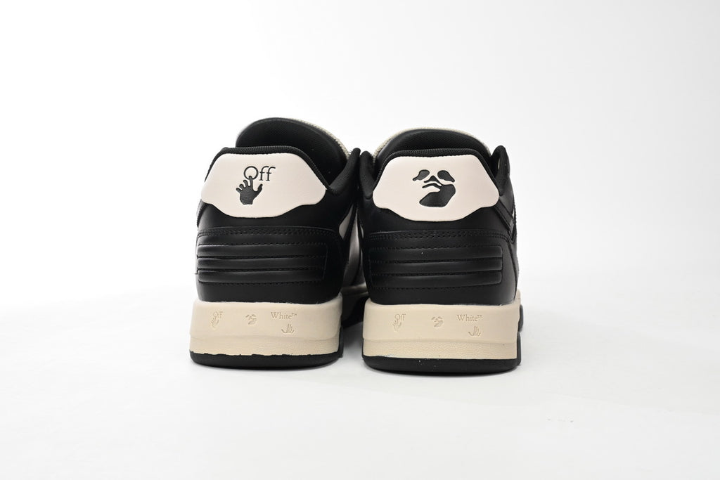 OFF-WHITE Out of Office Black/Beige/White Sneakers