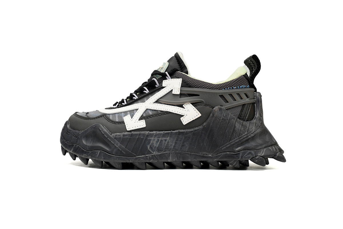 Off-White ODSY-1000 Dark Grey Orange Sneakers