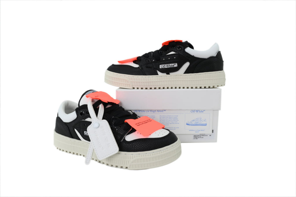 Off-White 3.0 Off-Court Sneakers – Black/Orange Tag