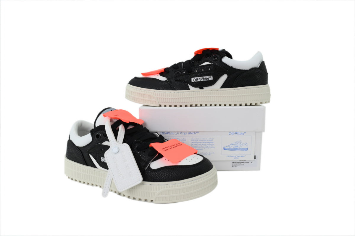 Off-White 3.0 Off-Court Sneakers – Black/Orange Tag
