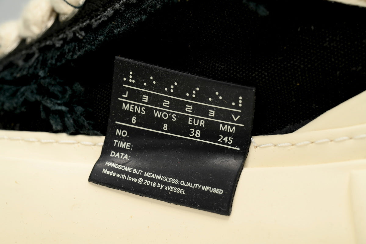 xVESSEL G.O.P. Lows 2.0 Black Canvas Sneakers
