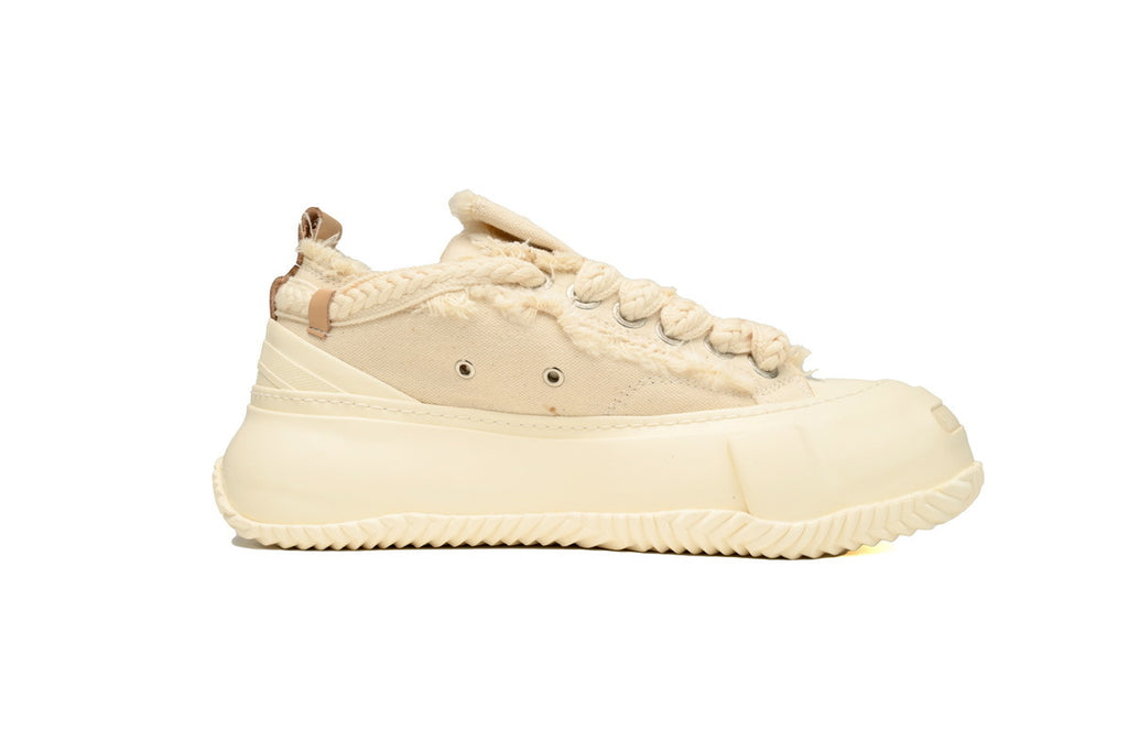 xVESSEL G.O.P. Lows 2.0 White Canvas Sneakers