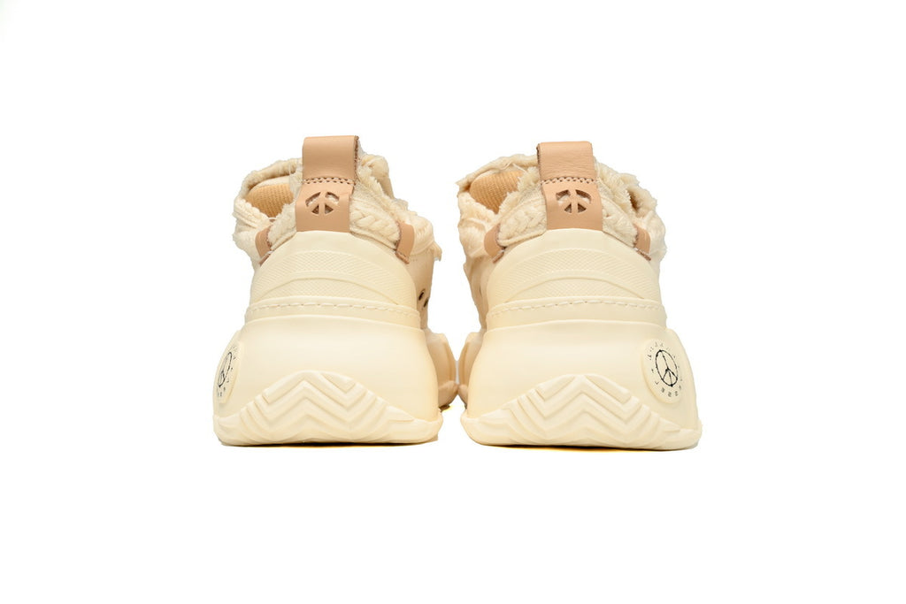 xVESSEL G.O.P. Lows 2.0 White Canvas Sneakers