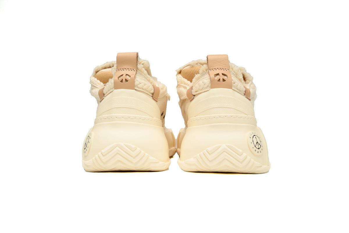 xVESSEL G.O.P. Lows 2.0 White Canvas Sneakers