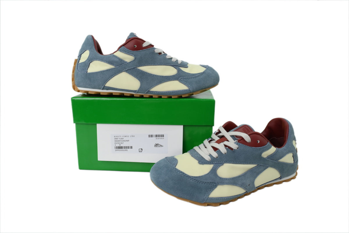 Bottega Veneta Orbit Flash Sneakers – Barolo Suede